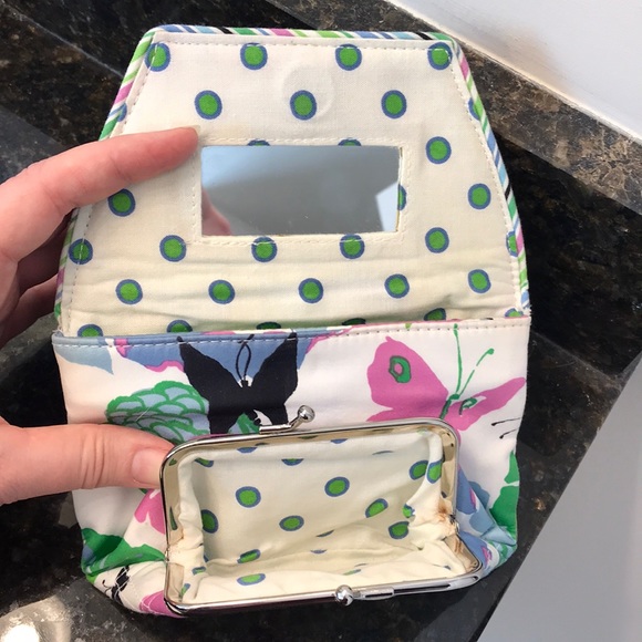 Vera Bradley limited addition Casey sateen wallet - Picture 4 of 8